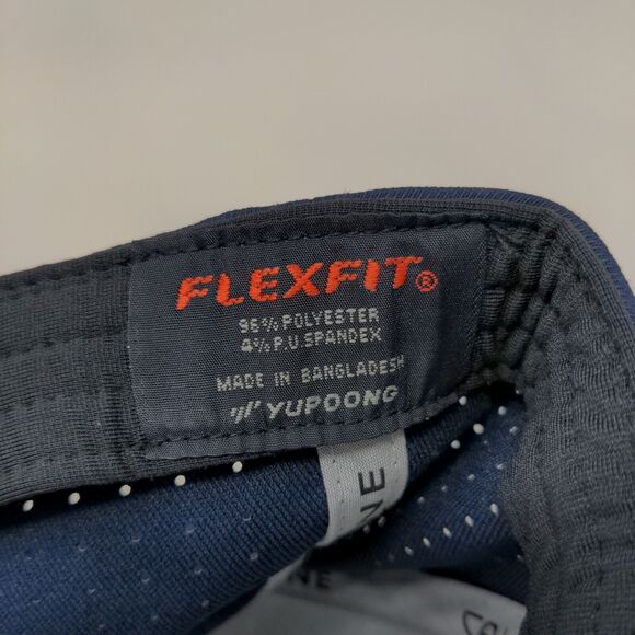 Cap America Premium Line Men's Fitted Hat Blue Size S-M Embroidered Flag Logo - Picture 7 of 8